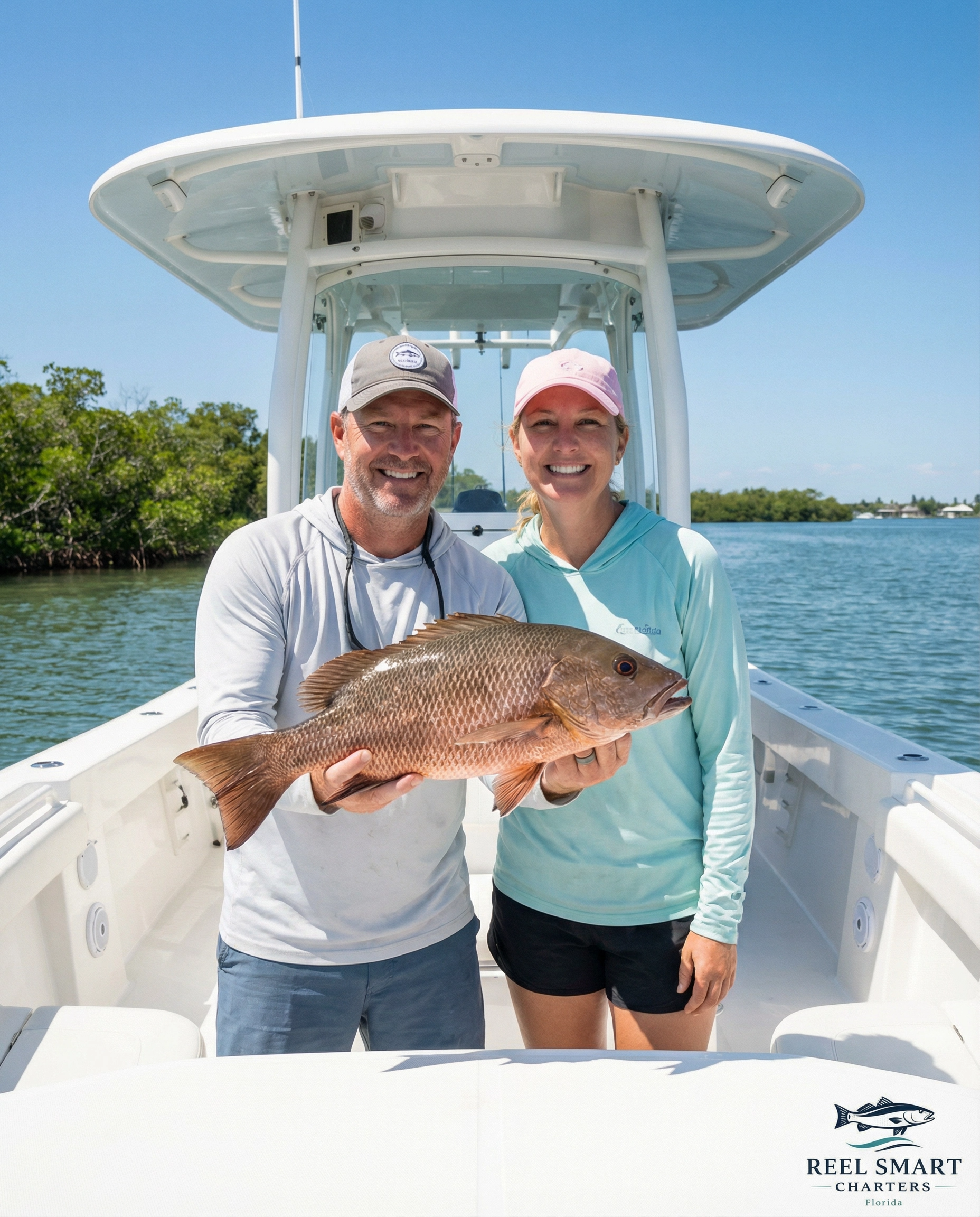 Catch on a Reel Smart Charters half-day bay trip